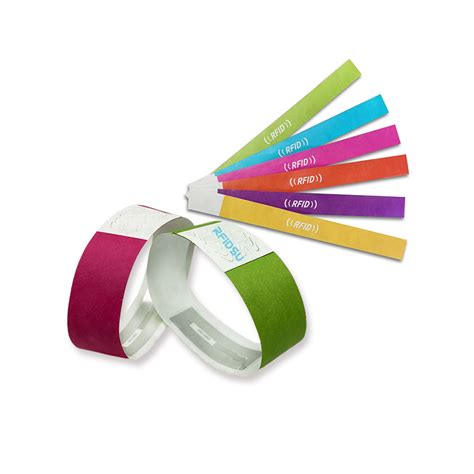 custom nfc wristbands|custom tyvek paper nfc wristbands.